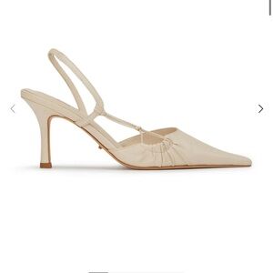 Tony Bianco Sakai Slingback Heels in Dove Napa size 7.5